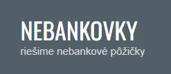 Logo Nebankovky.sk – porovnávača podmienok nebankových pôžičiek